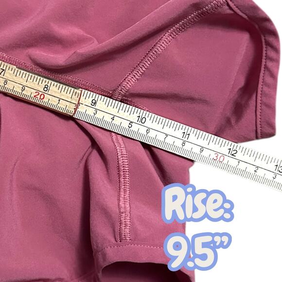 Lululemon Tracker Short V *4" Size 12 Lush Pink Swiftly Running Athletic Track - Picture 9 of 11